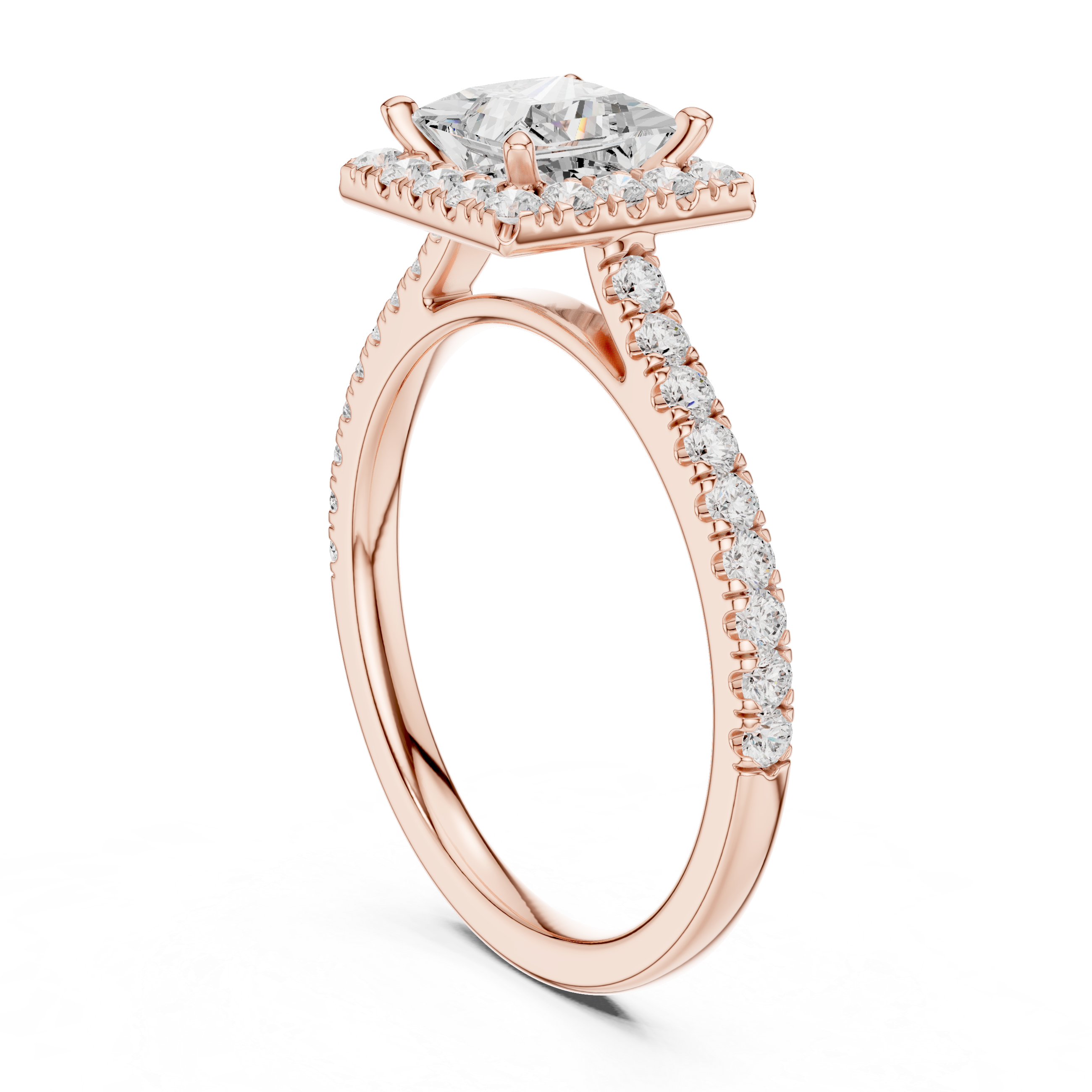 Satin Bliss Lab Grown Diamond Ring
