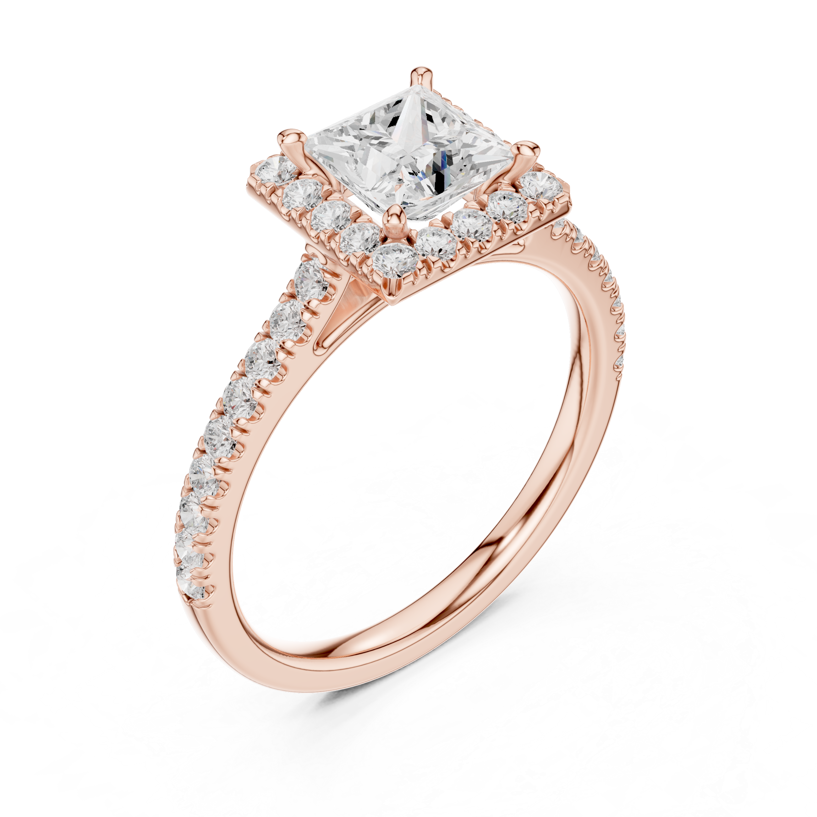 Satin Bliss Lab Grown Diamond Ring