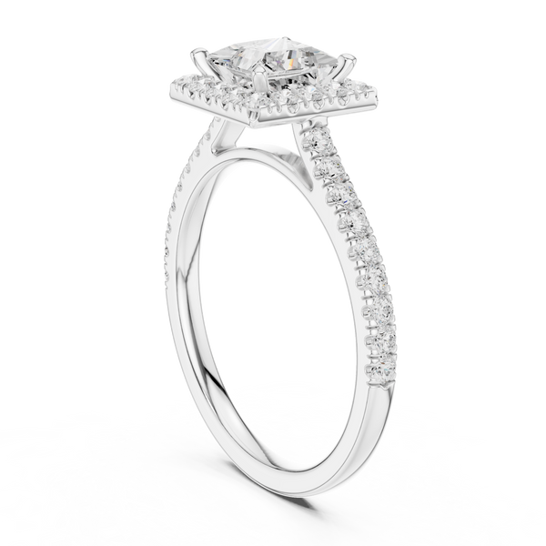 Satin Bliss Lab Grown Diamond Ring