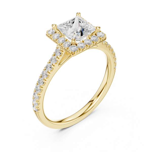 Satin Bliss Lab Grown Diamond Ring