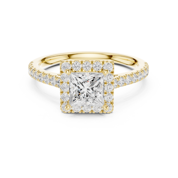 Satin Bliss Lab Grown Diamond Ring