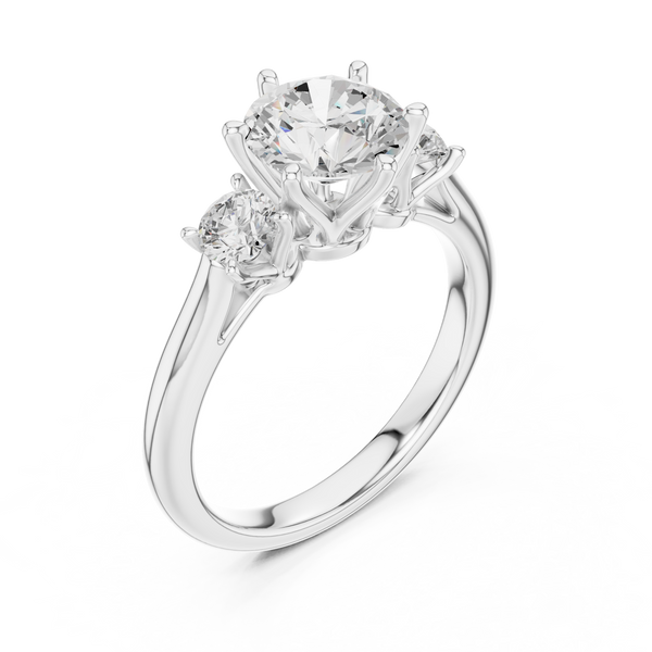 Crystal Harmony Lab Grown Diamond Ring
