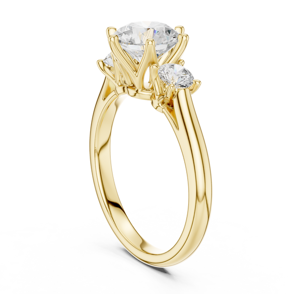 Crystal Harmony Lab Grown Diamond Ring