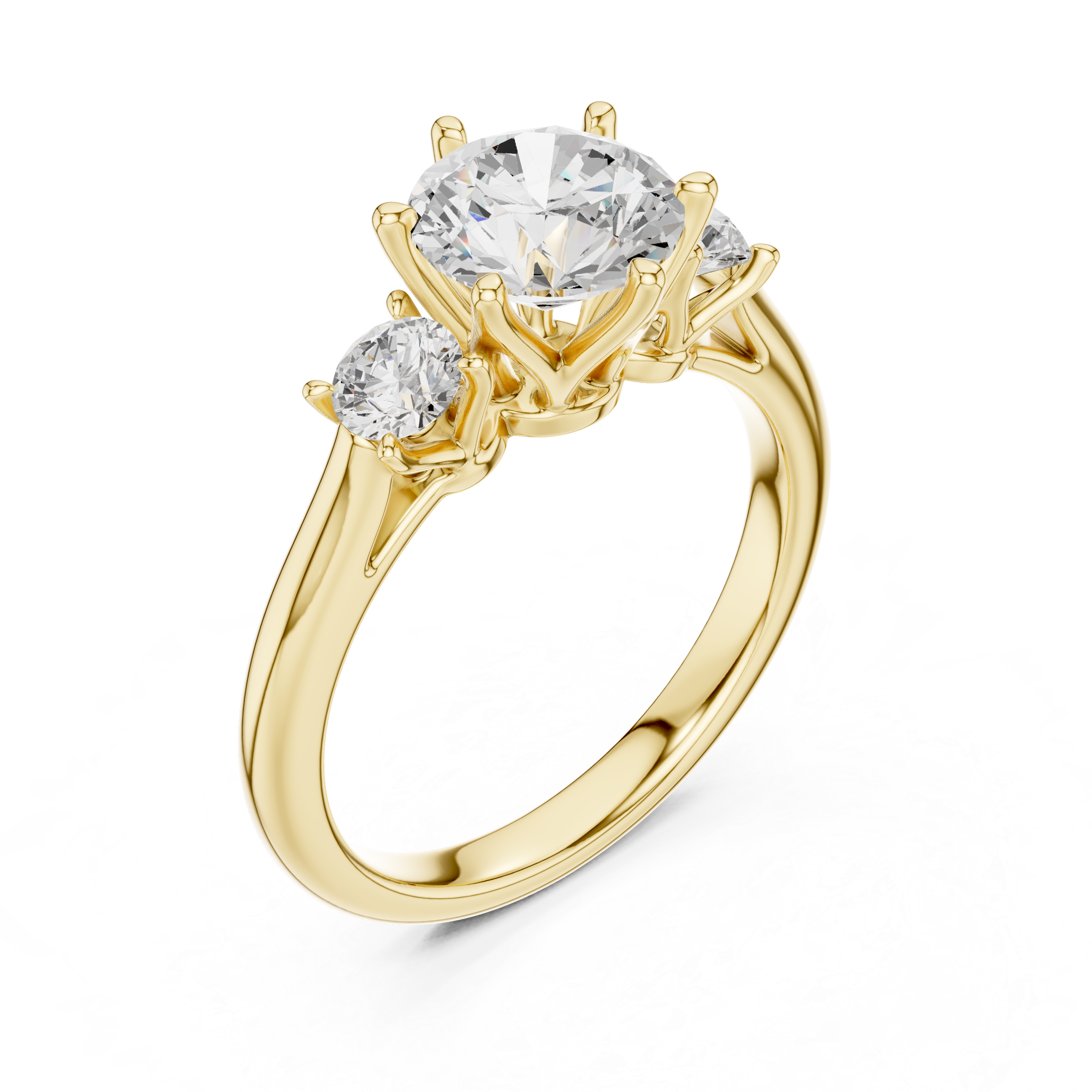 Crystal Harmony Lab Grown Diamond Ring