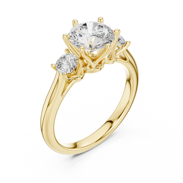 Crystal Harmony Lab Grown Diamond Ring