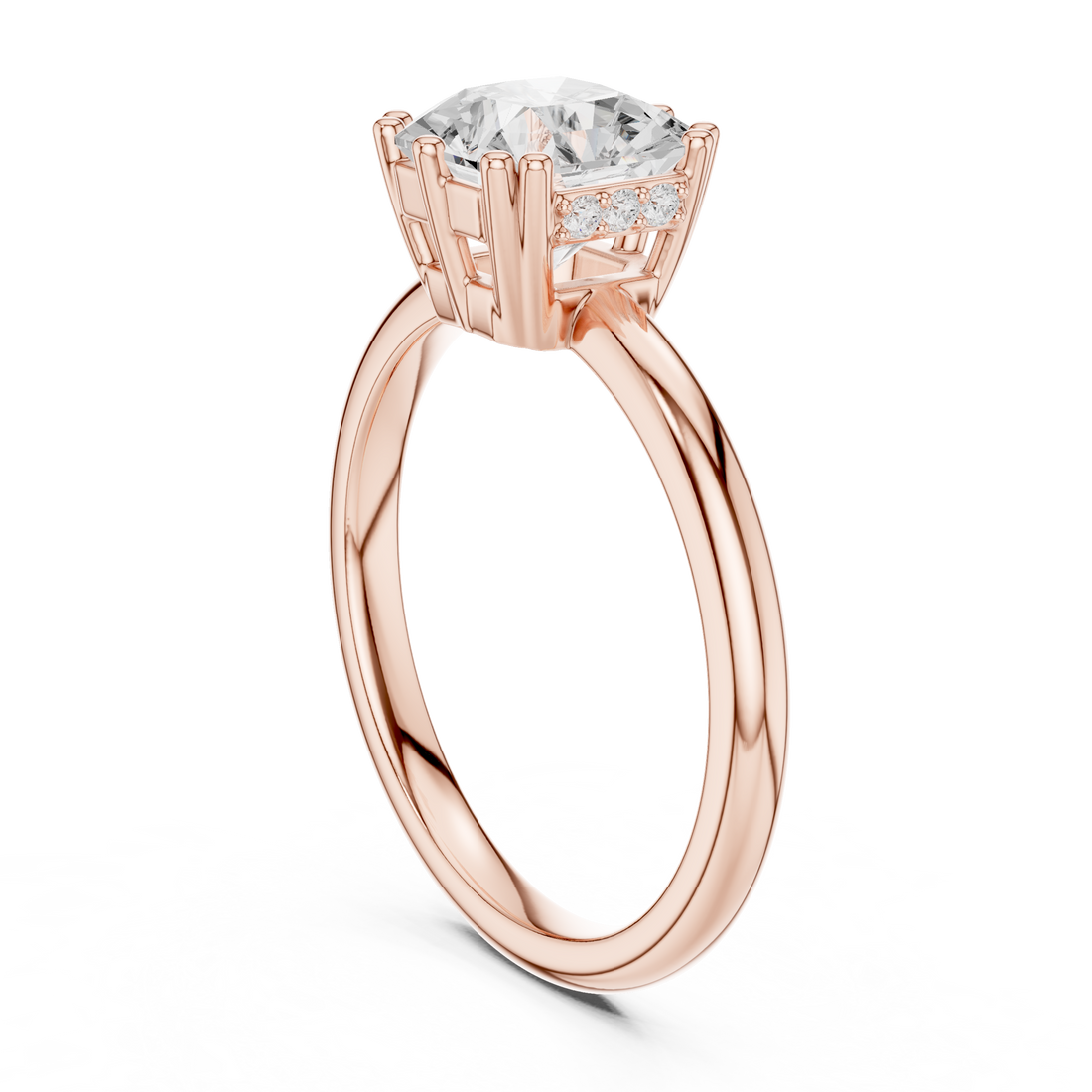 Ivory Elegance Lab Grown Diamond Ring