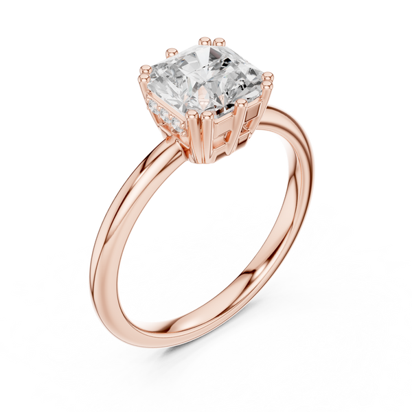 Ivory Elegance Lab Grown Diamond Ring