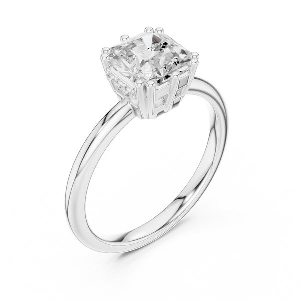 Ivory Elegance Lab Grown Diamond Ring