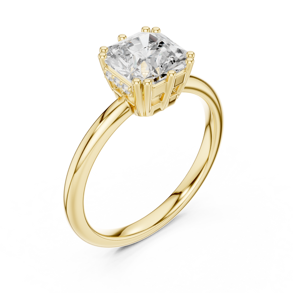 Ivory Elegance Lab Grown Diamond Ring