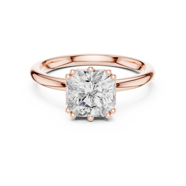 Ivory Elegance Lab Grown Diamond Ring