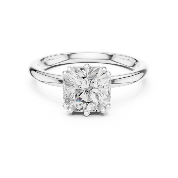 Ivory Elegance Lab Grown Diamond Ring