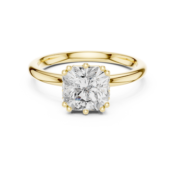 Ivory Elegance Lab Grown Diamond Ring