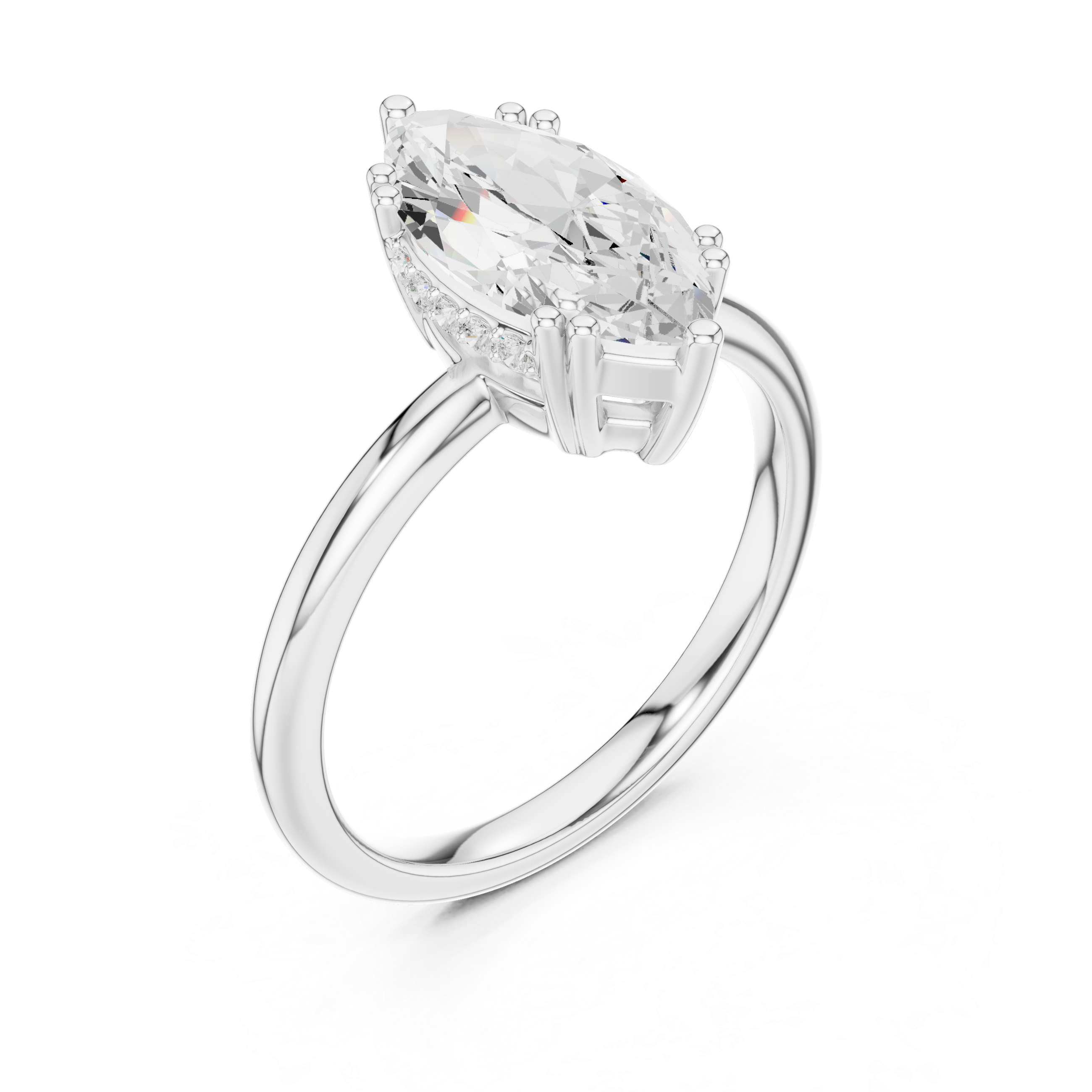 Pure Radiance Lab Grown Diamond Ring