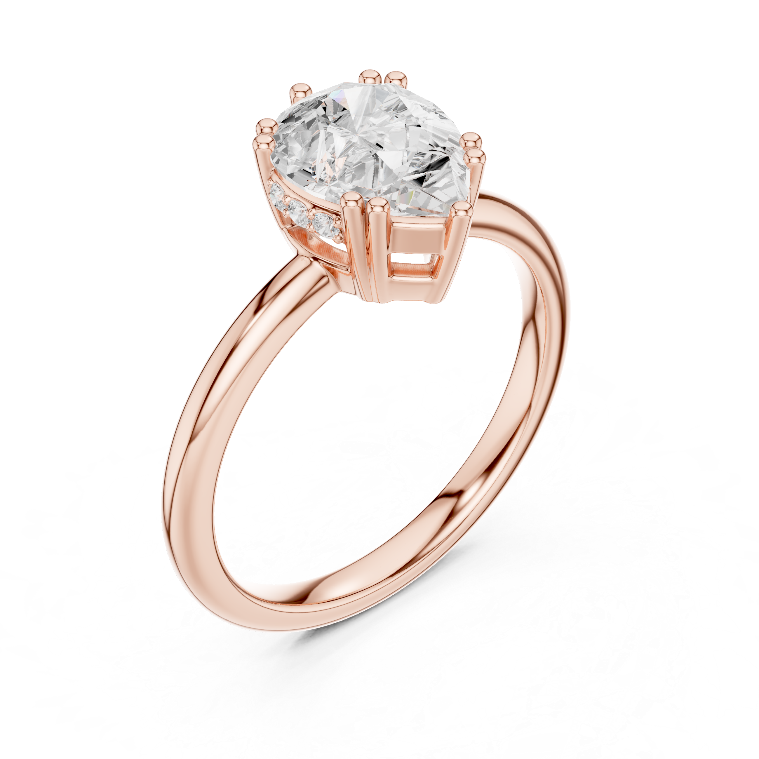 Noble Shine Lab Grown Diamond Ring