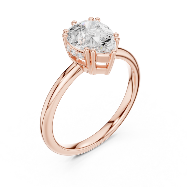 Noble Shine Lab Grown Diamond Ring