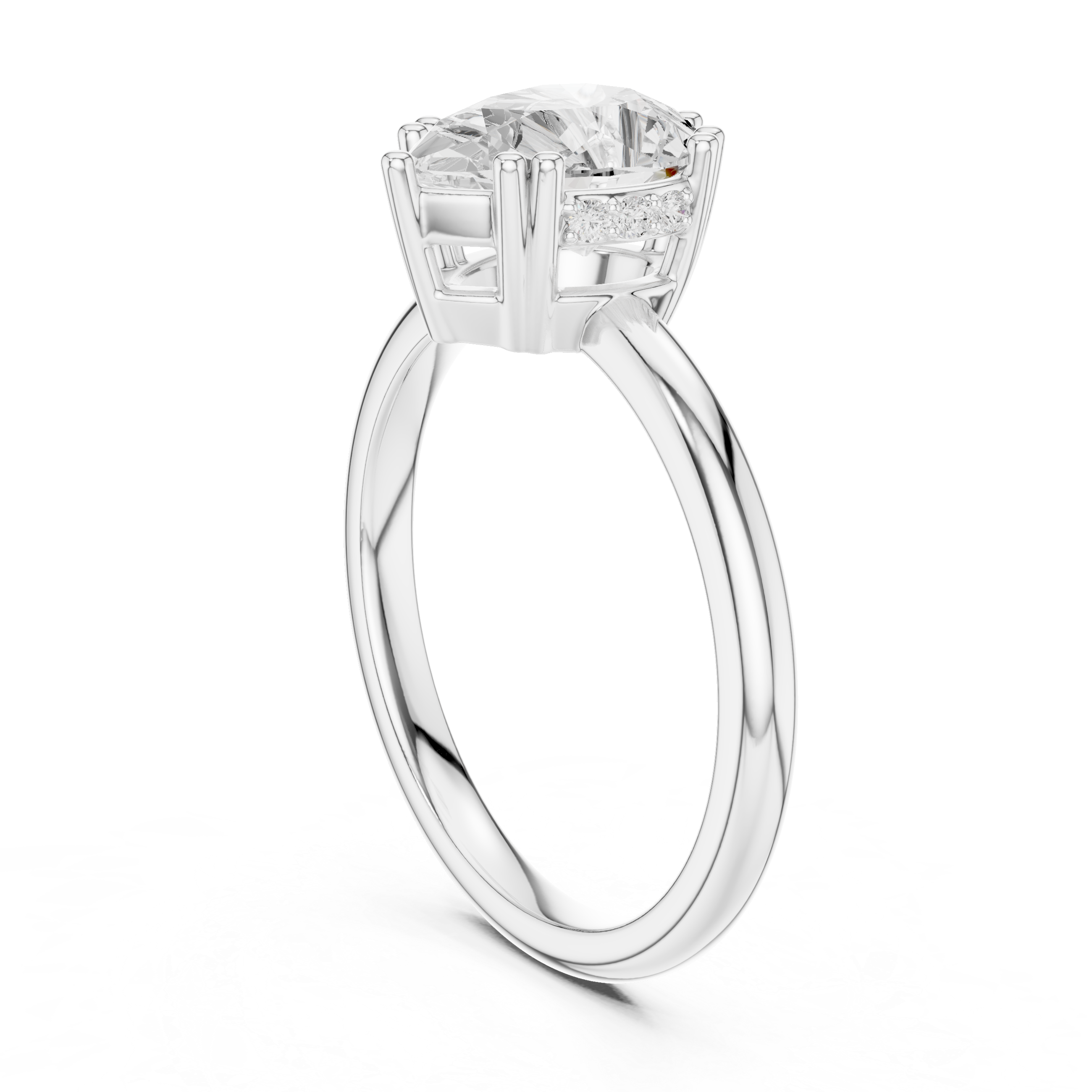 Noble Shine Lab Grown Diamond Ring