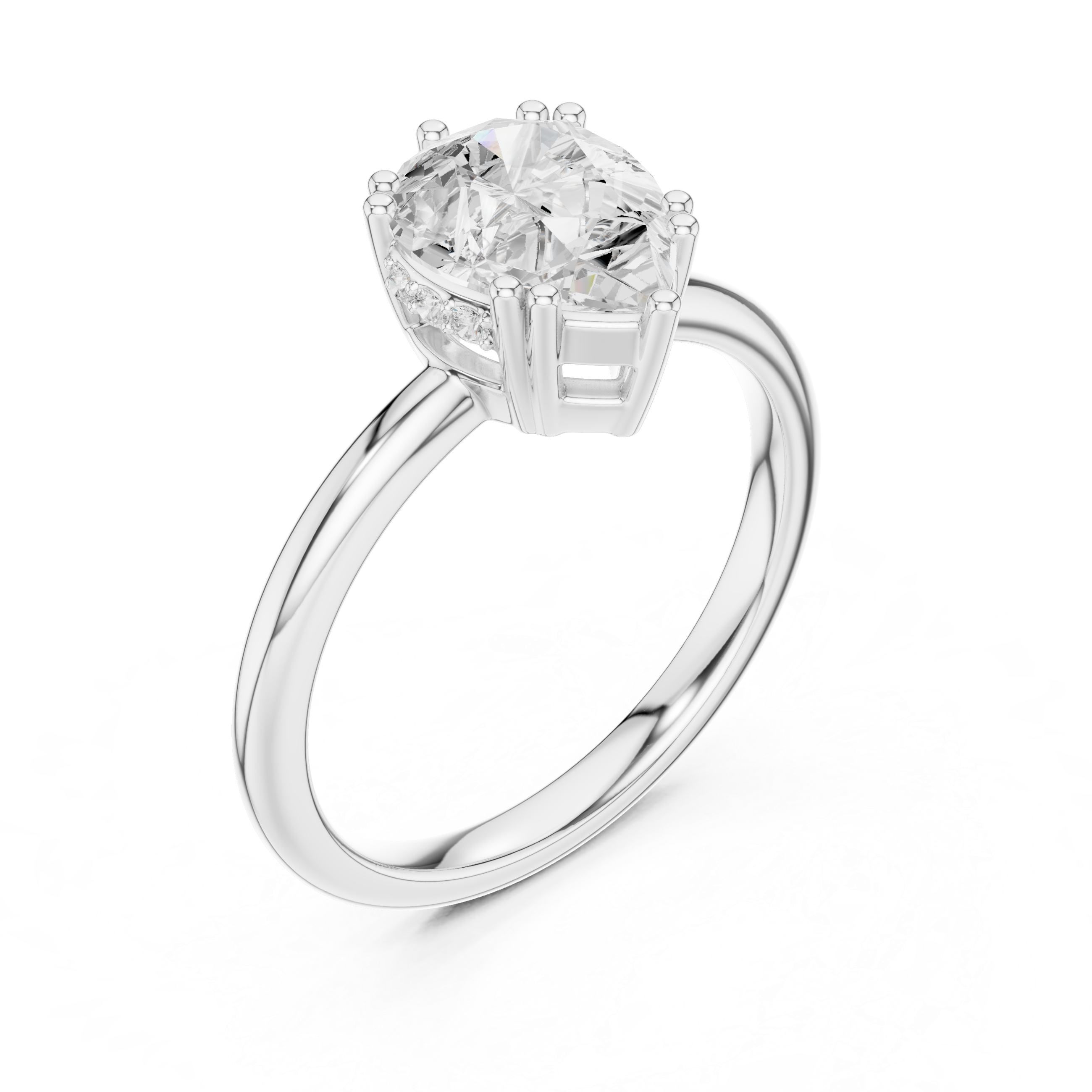 Noble Shine Lab Grown Diamond Ring