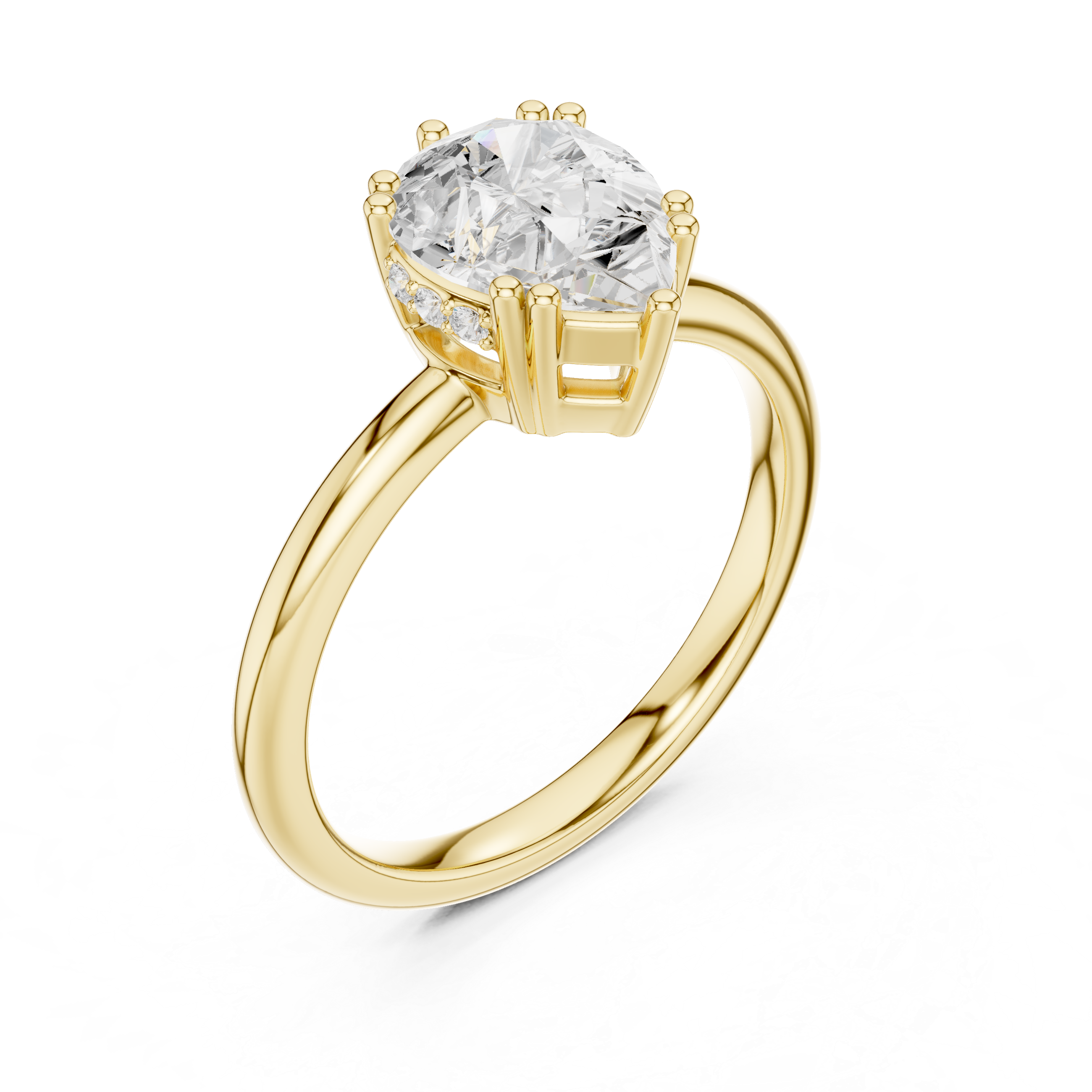 Noble Shine Lab Grown Diamond Ring