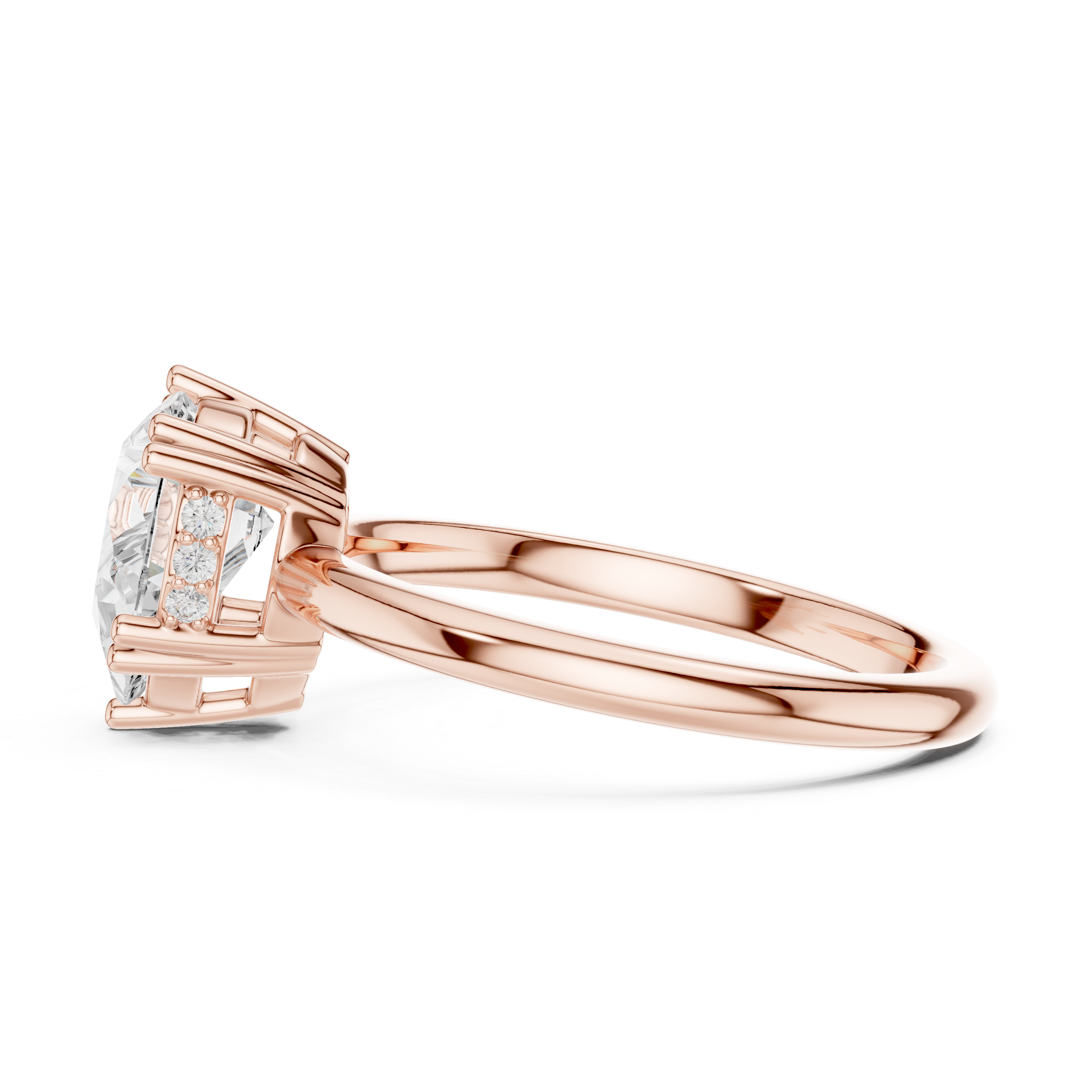 Noble Shine Lab Grown Diamond Ring