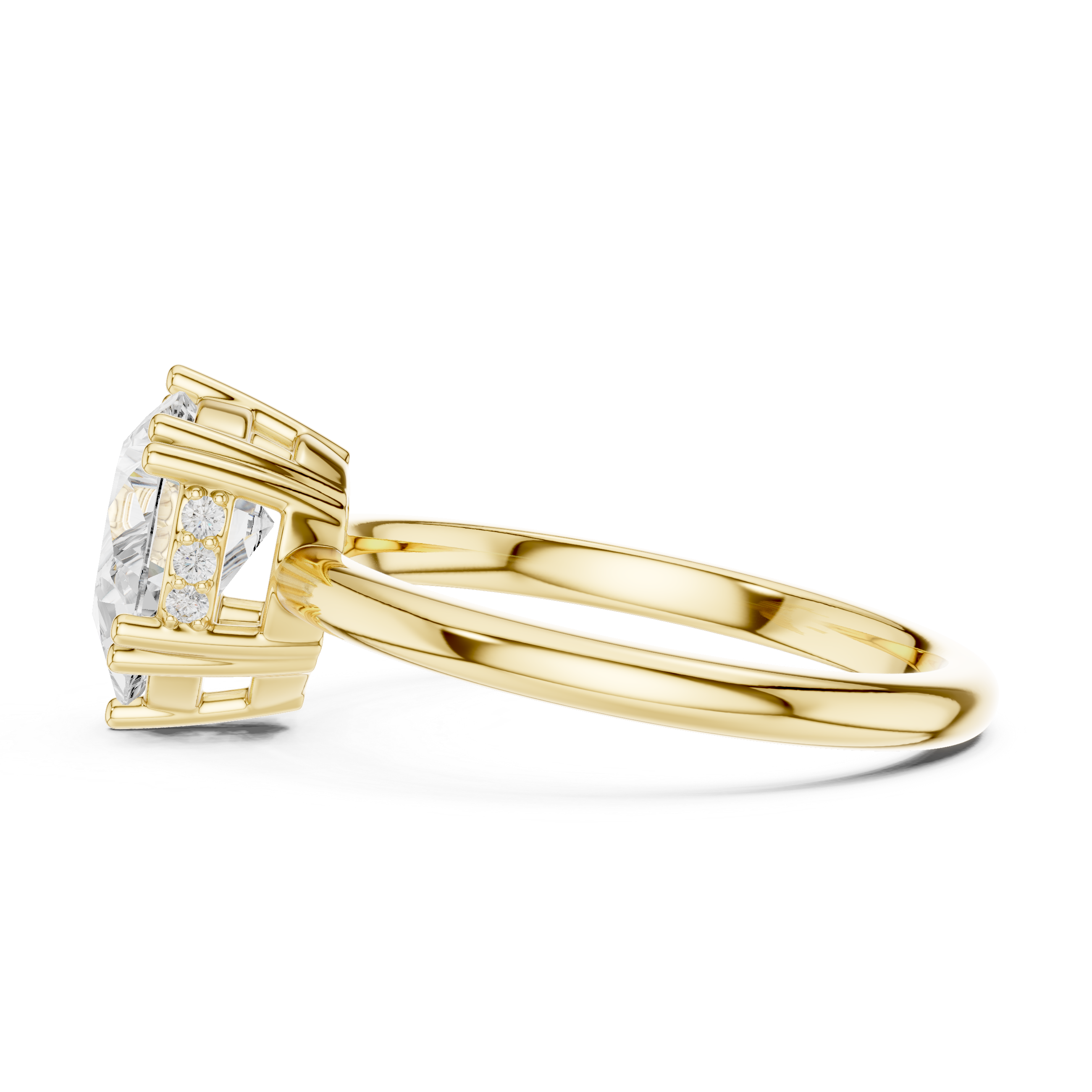 Noble Shine Lab Grown Diamond Ring