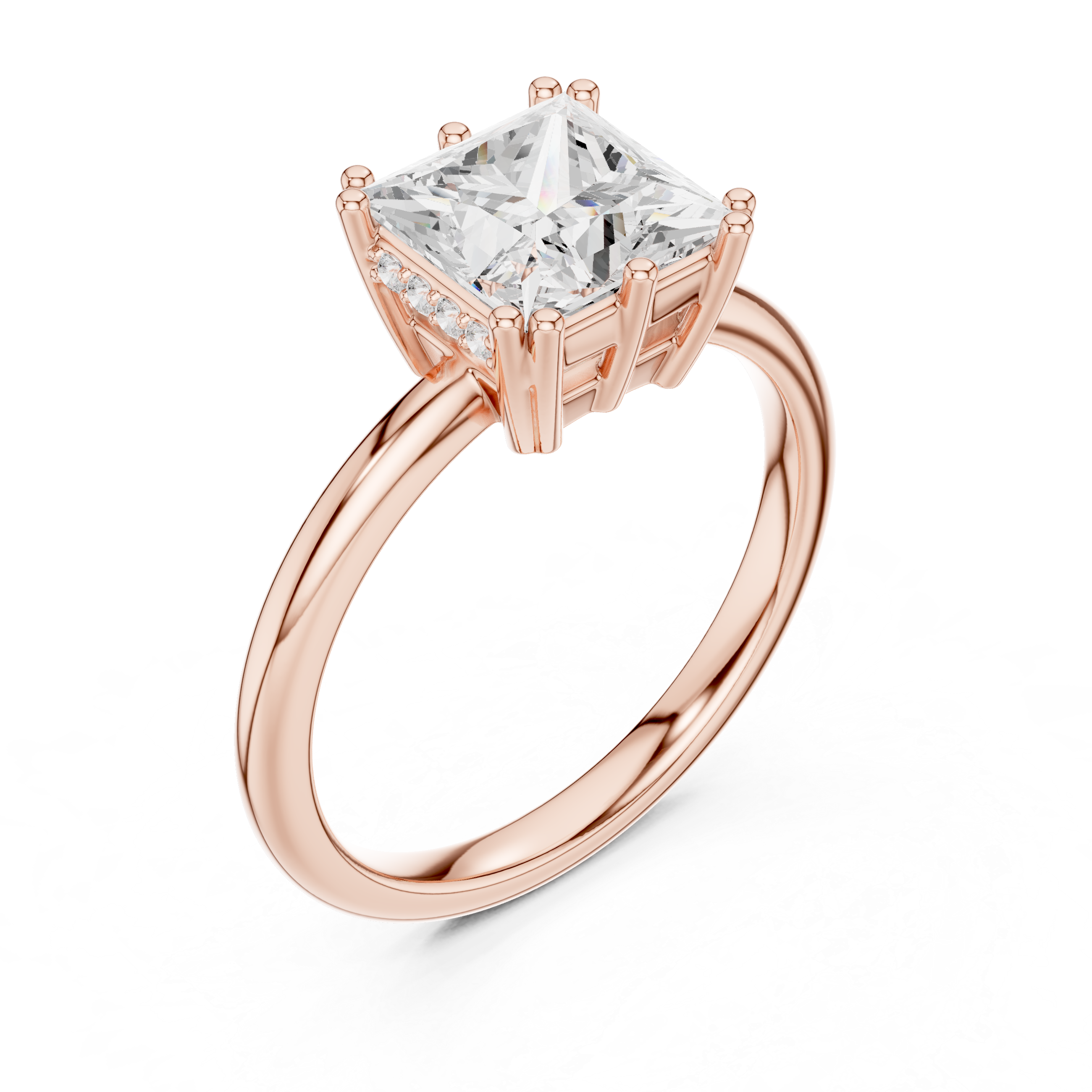 Crystal Treasure Lab Grown Diamond Ring