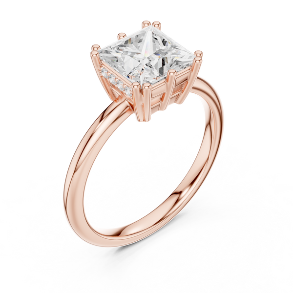 Crystal Treasure Lab Grown Diamond Ring