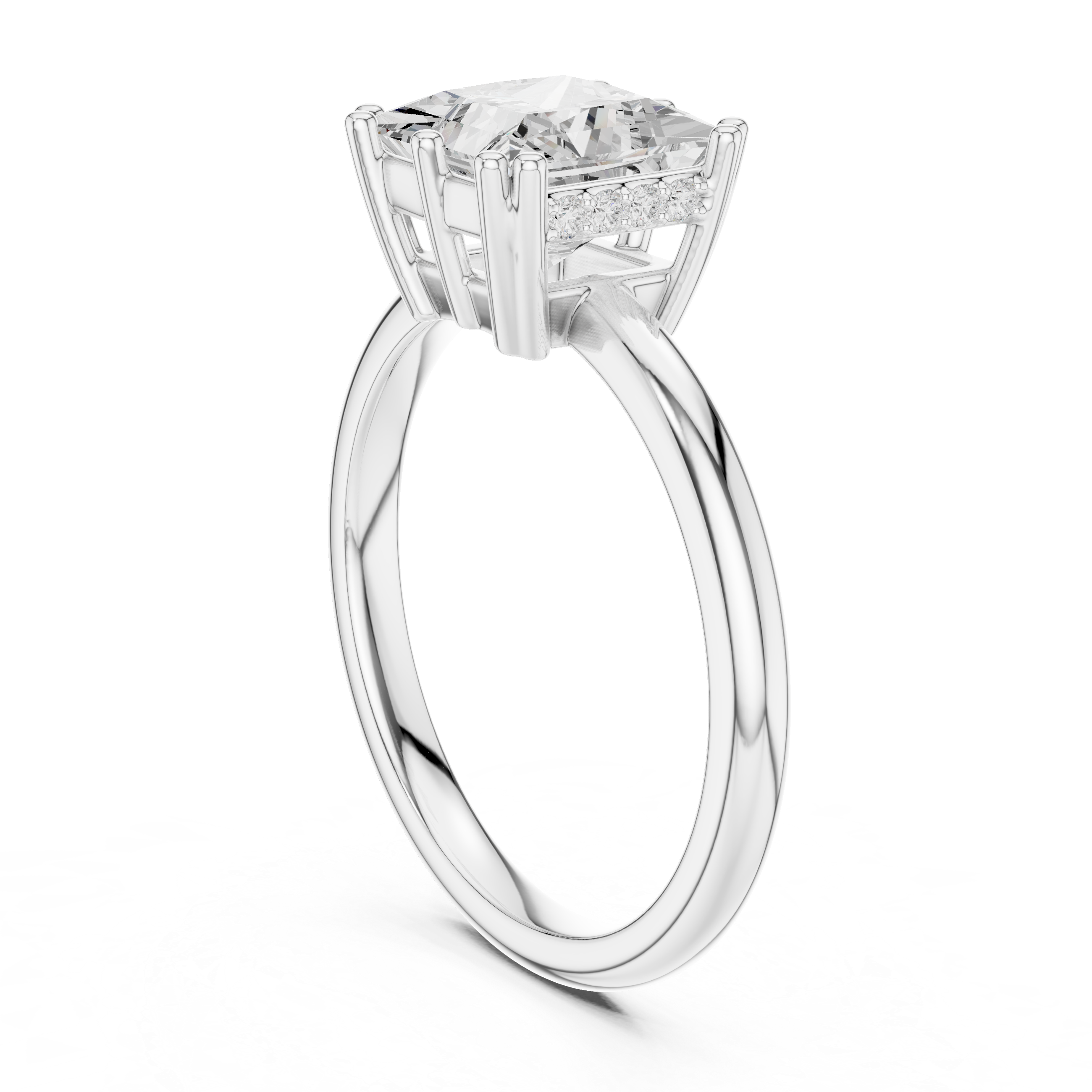 Crystal Treasure Lab Grown Diamond Ring