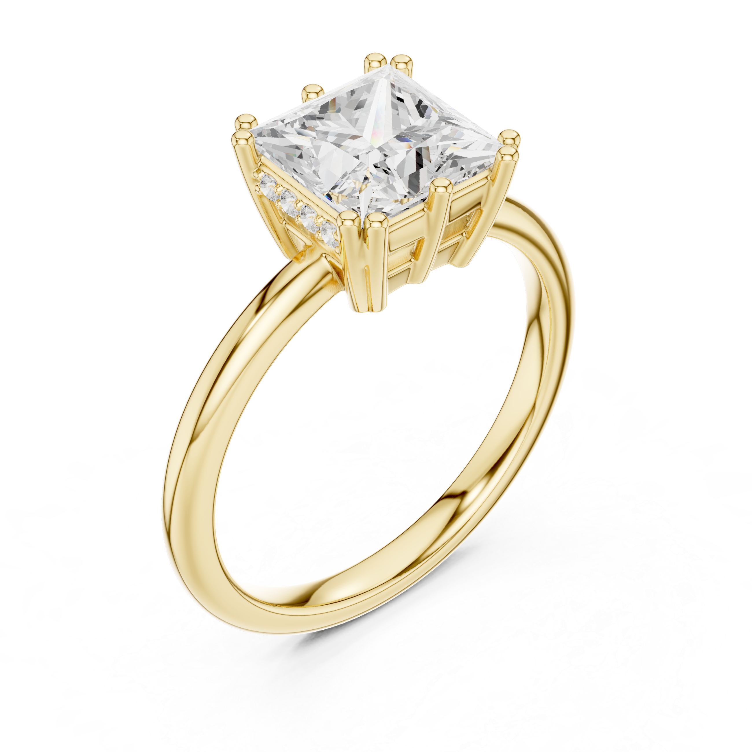 Crystal Treasure Lab Grown Diamond Ring