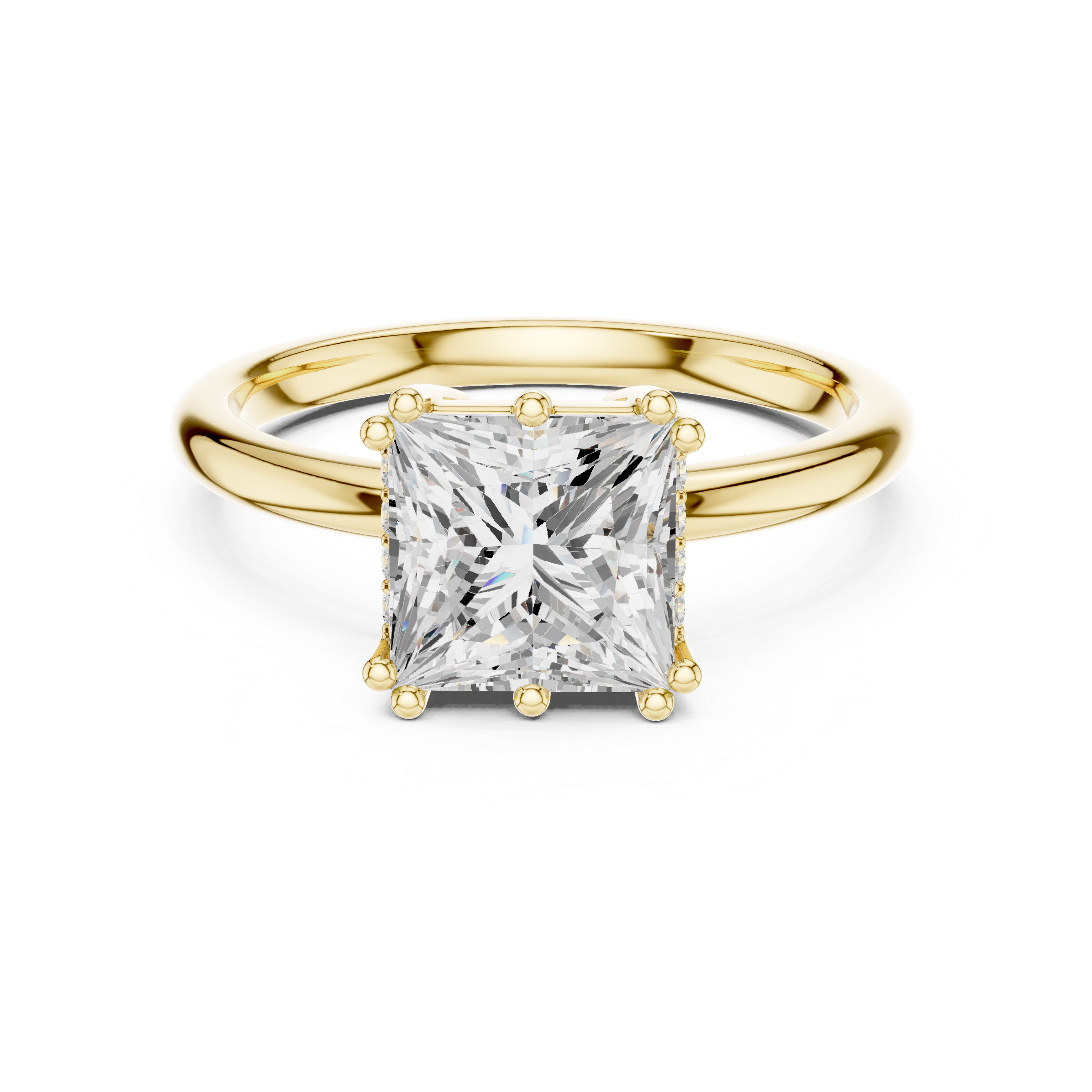 Crystal Treasure Lab Grown Diamond Ring