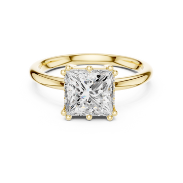 Crystal Treasure Lab Grown Diamond Ring