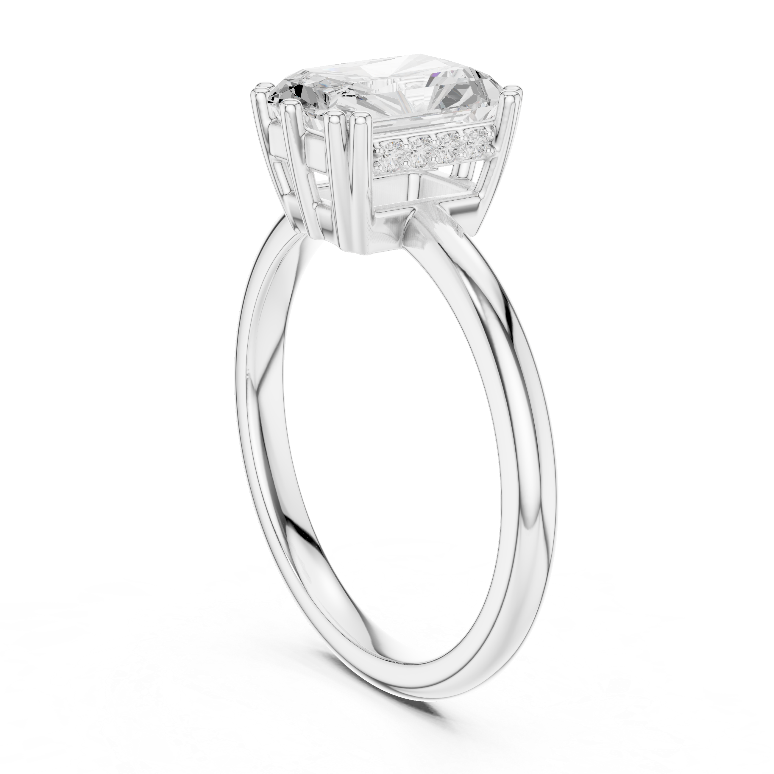 Brilliant Whisper Lab Grown Diamond Ring