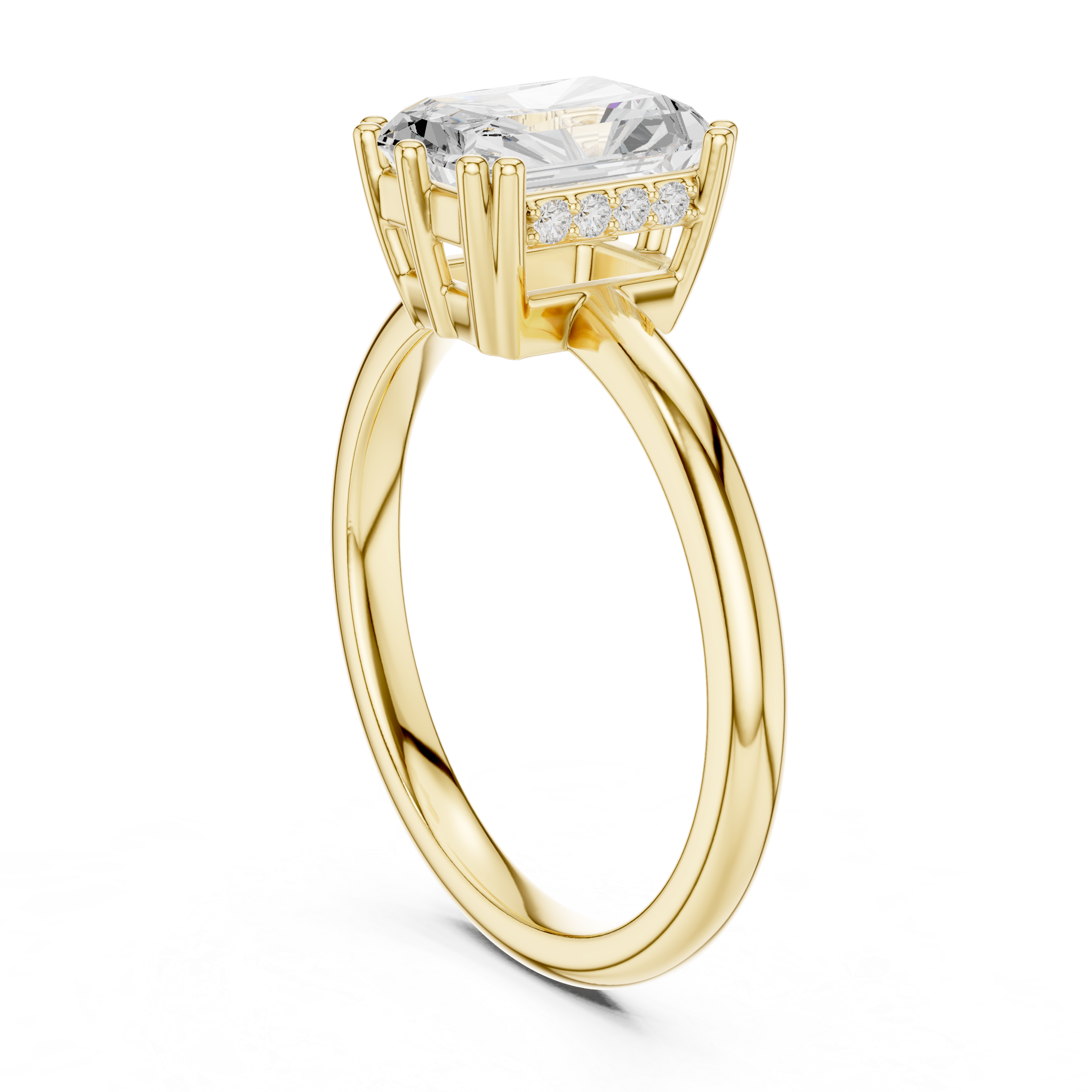 Brilliant Whisper Lab Grown Diamond Ring
