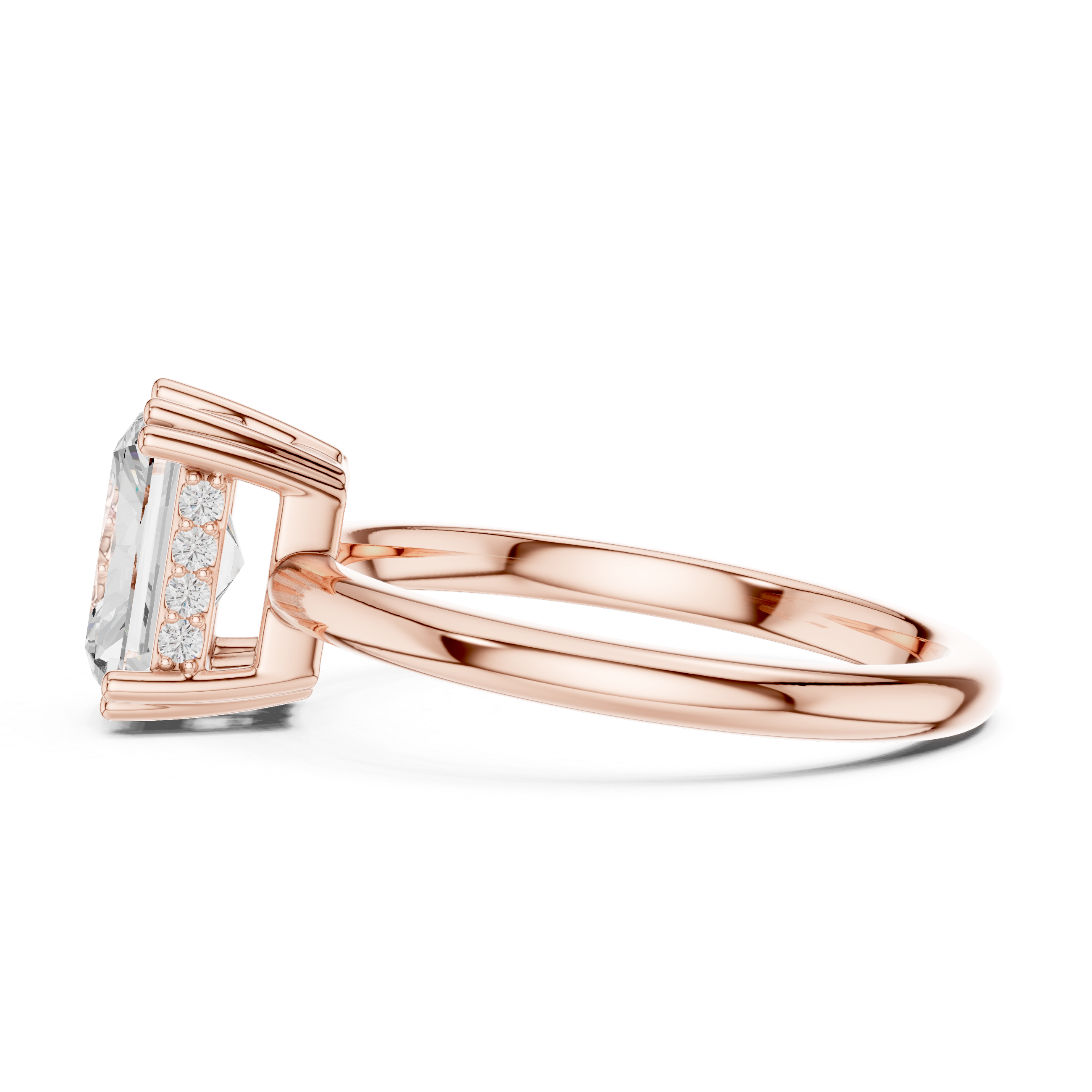 Brilliant Whisper Lab Grown Diamond Ring