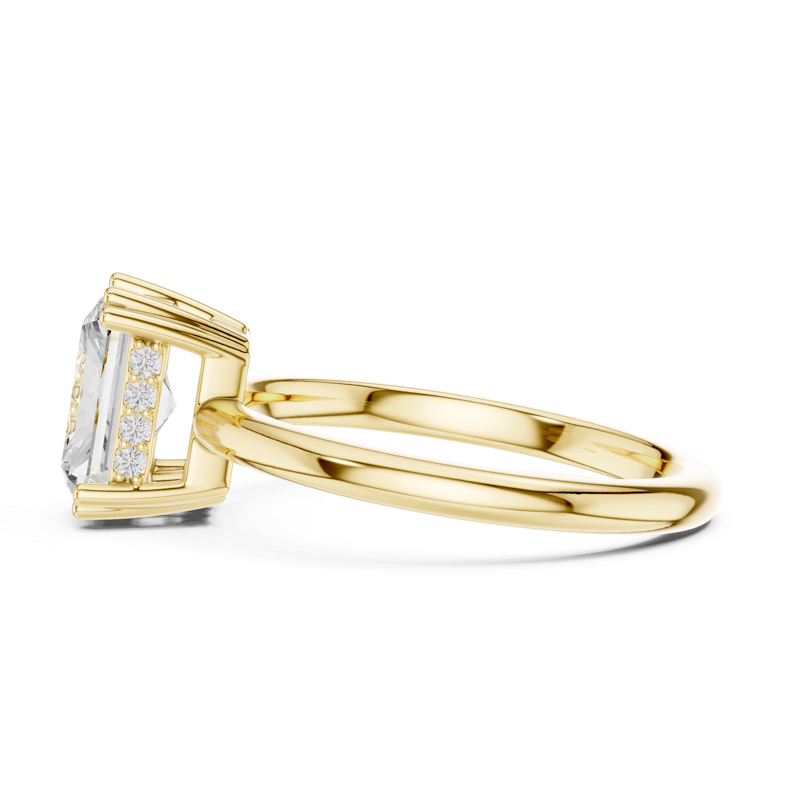 Brilliant Whisper Lab Grown Diamond Ring