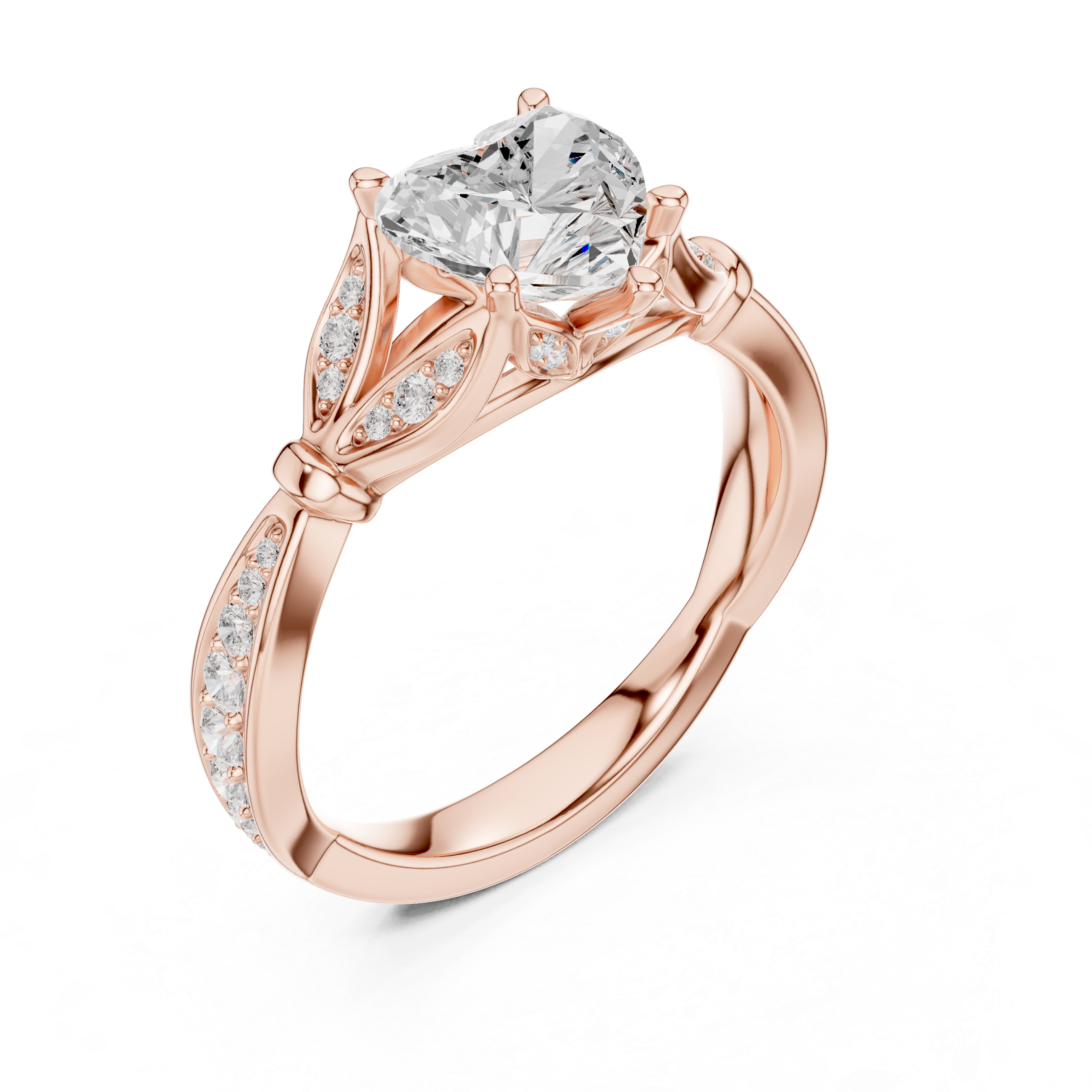 Golden Brilliance Lab Grown Diamond Ring