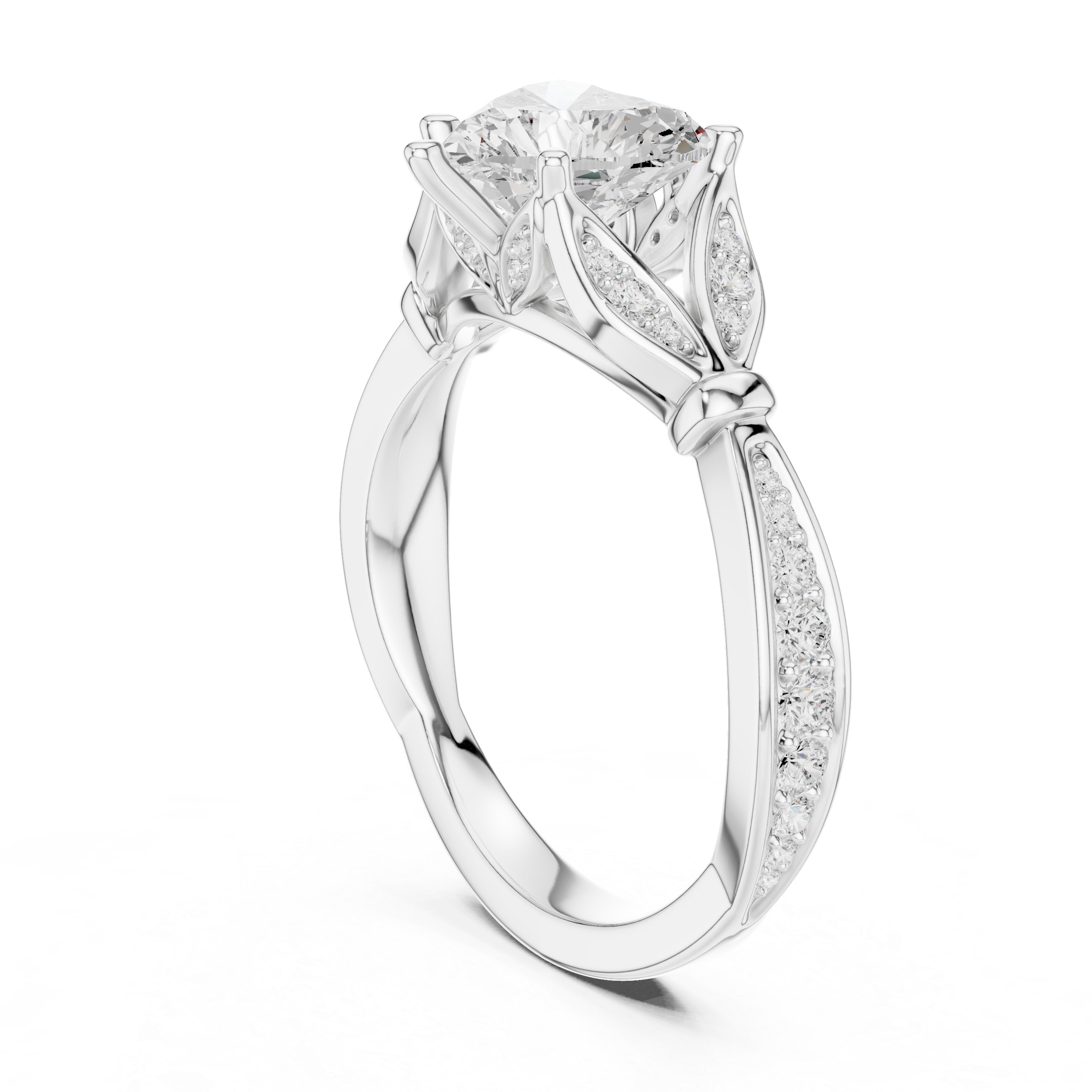 Golden Brilliance Lab Grown Diamond Ring