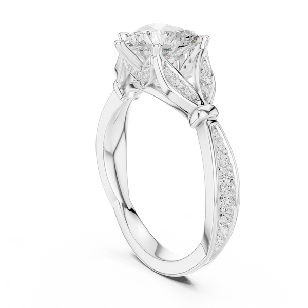 Golden Brilliance Lab Grown Diamond Ring