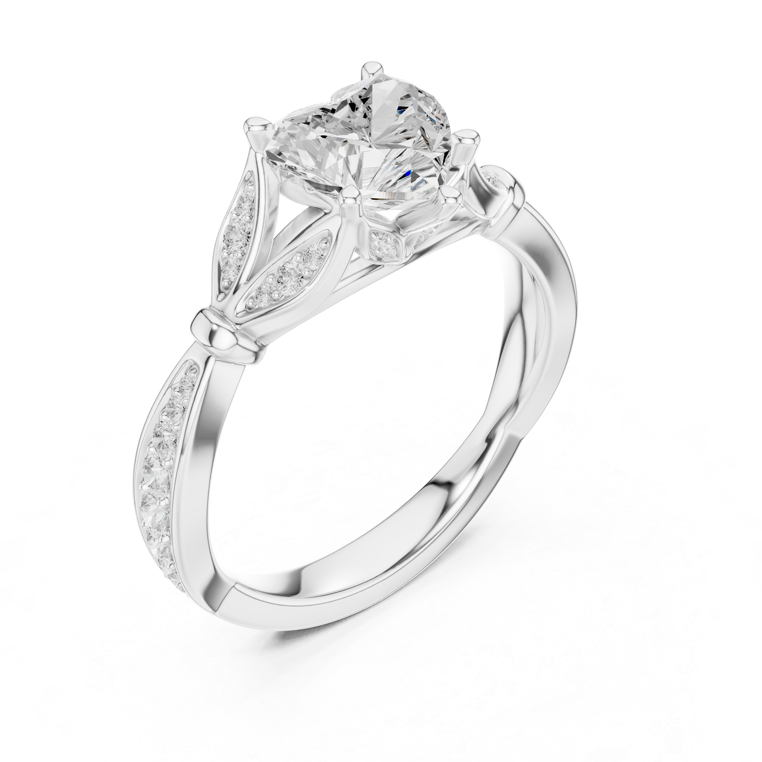 Golden Brilliance Lab Grown Diamond Ring