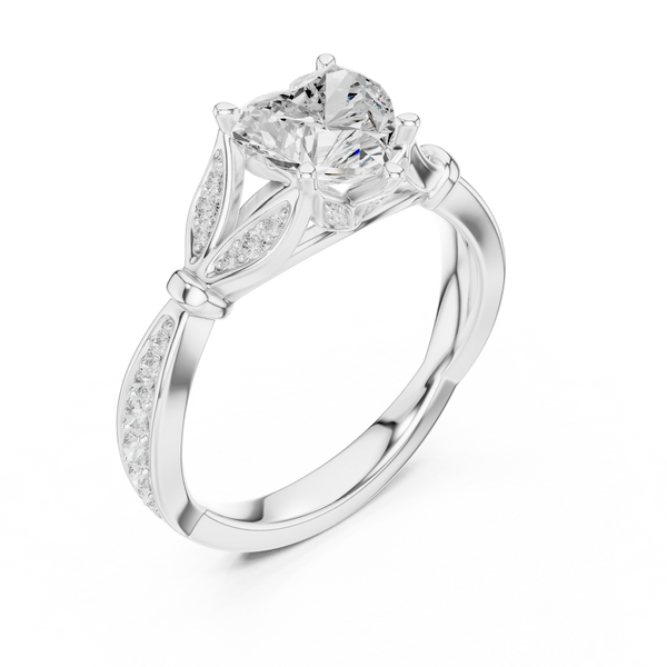 Golden Brilliance Lab Grown Diamond Ring