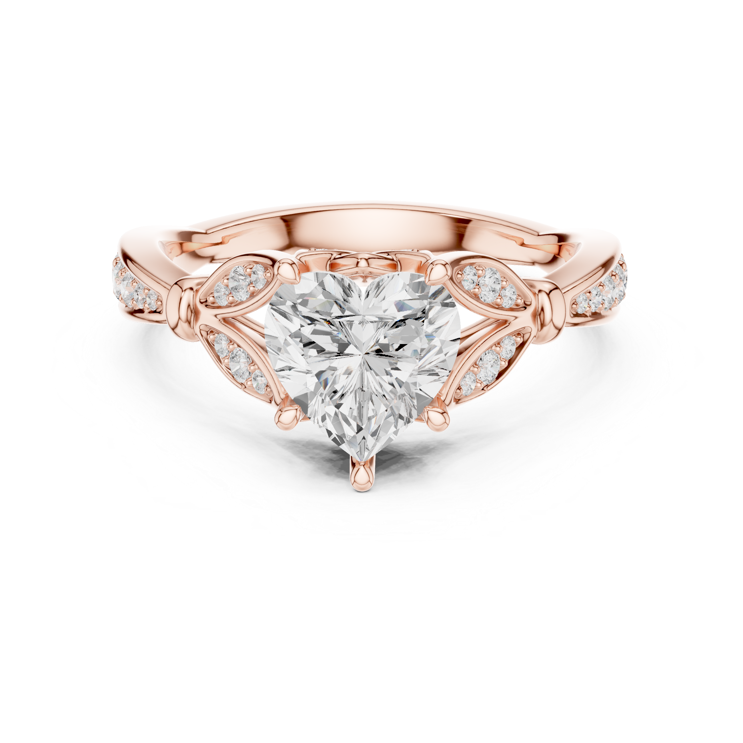 Golden Brilliance Lab Grown Diamond Ring