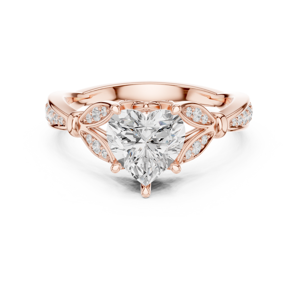 Golden Brilliance Lab Grown Diamond Ring