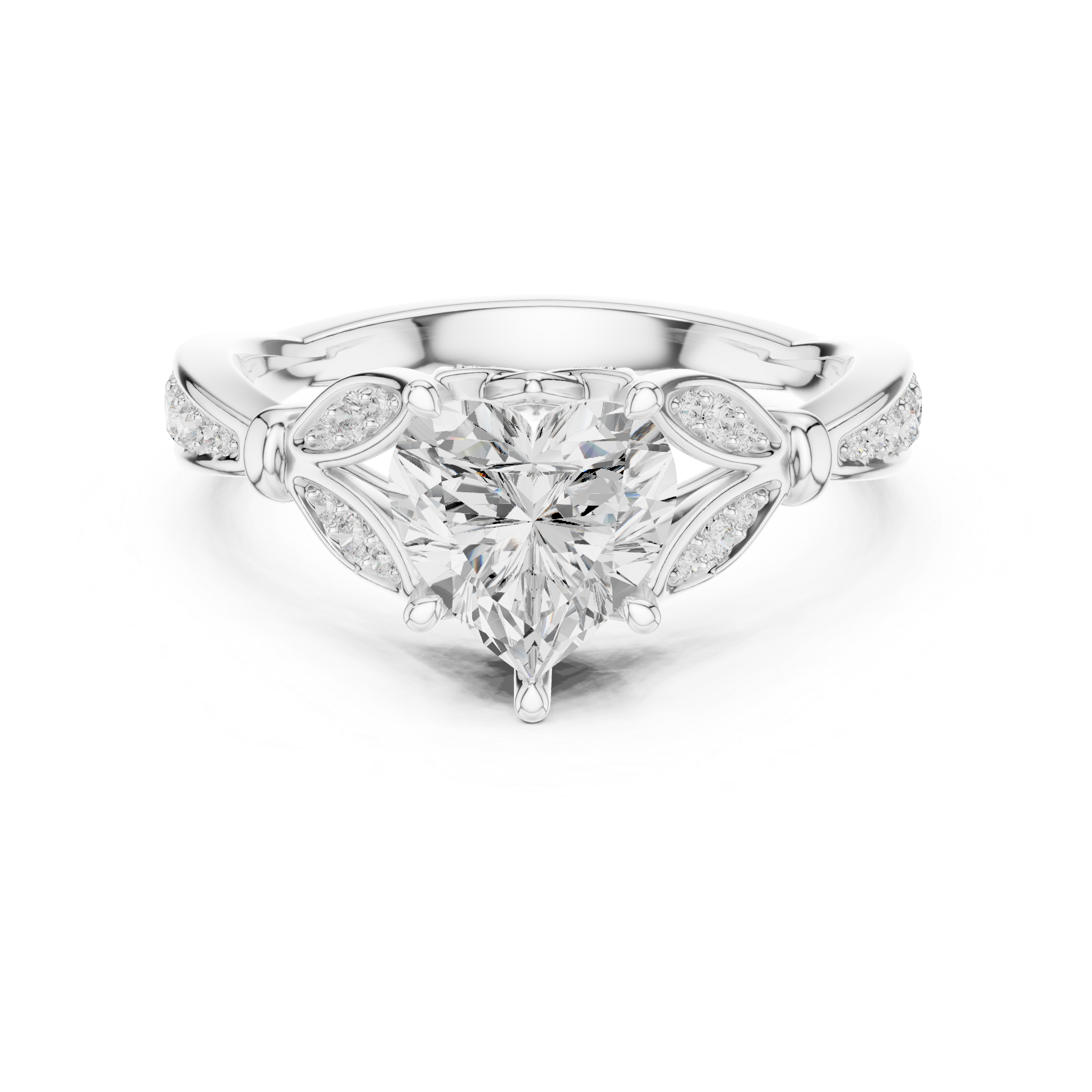 Golden Brilliance Lab Grown Diamond Ring