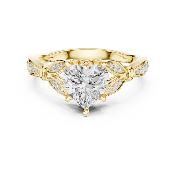 Golden Brilliance Lab Grown Diamond Ring