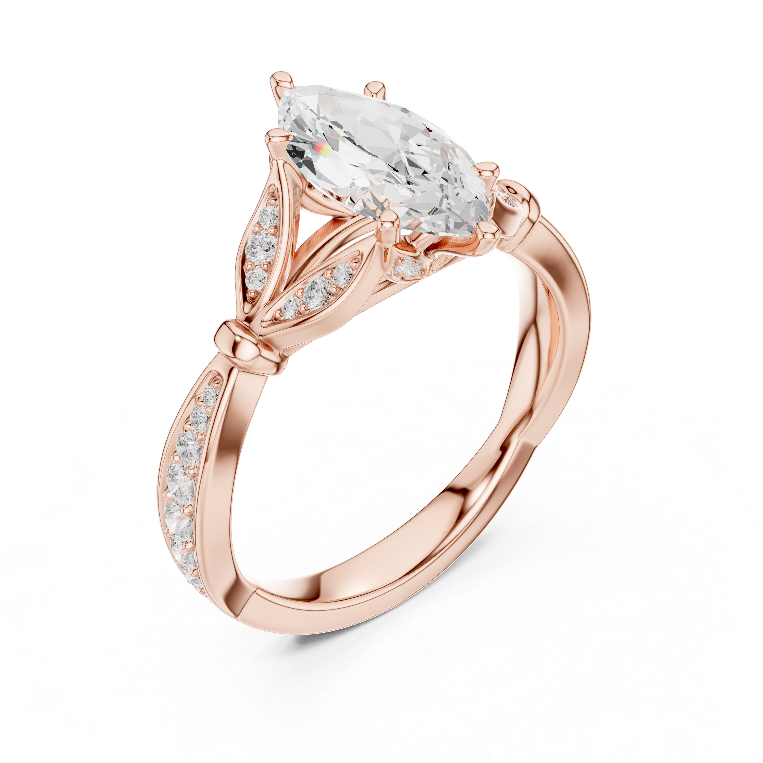 Serene Spark Lab Grown Diamond Ring
