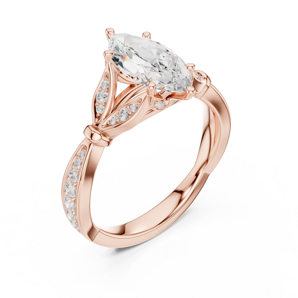 Serene Spark Lab Grown Diamond Ring