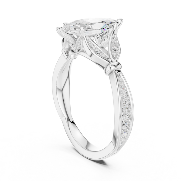 Serene Spark Lab Grown Diamond Ring