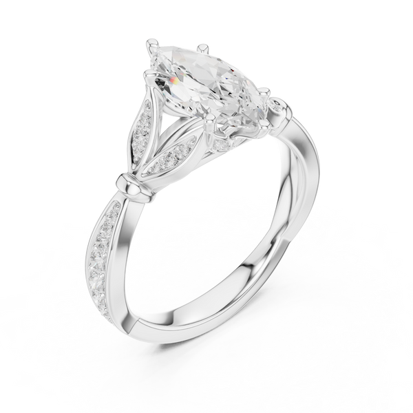 Serene Spark Lab Grown Diamond Ring