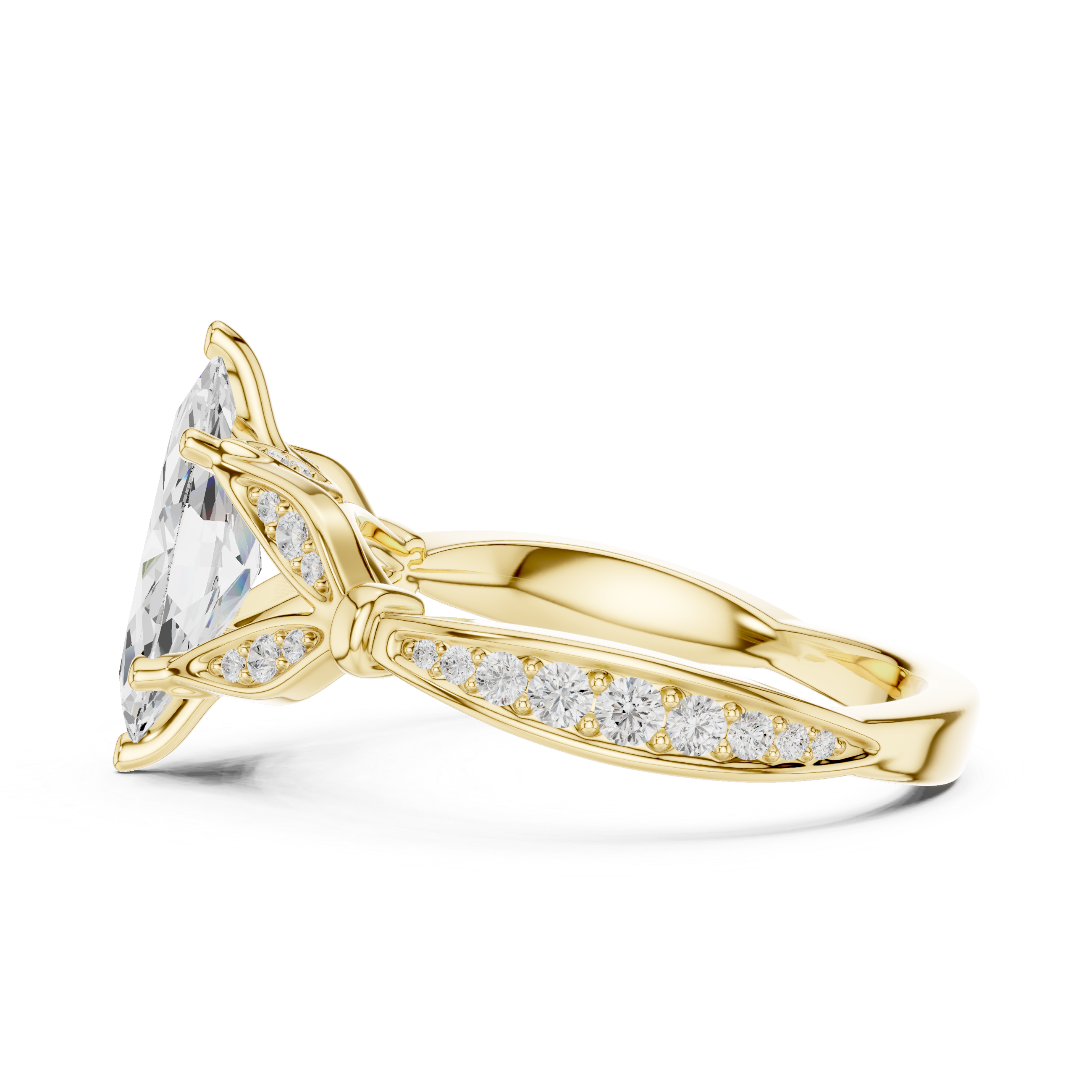 Serene Spark Lab Grown Diamond Ring
