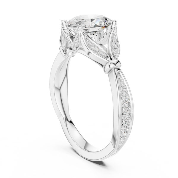 Aurora Glow Lab Grown Diamond Ring