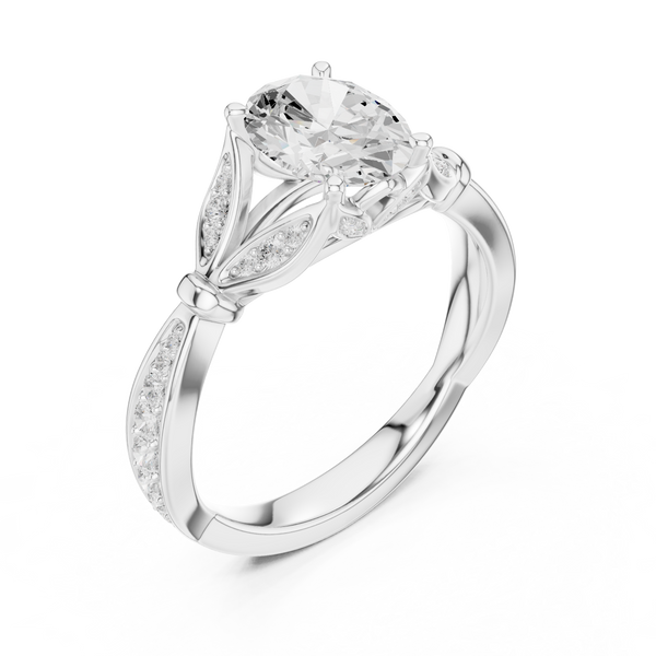 Aurora Glow Lab Grown Diamond Ring